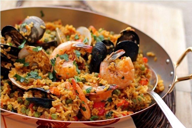 47. Paella ar jūras veltēm, Spānija